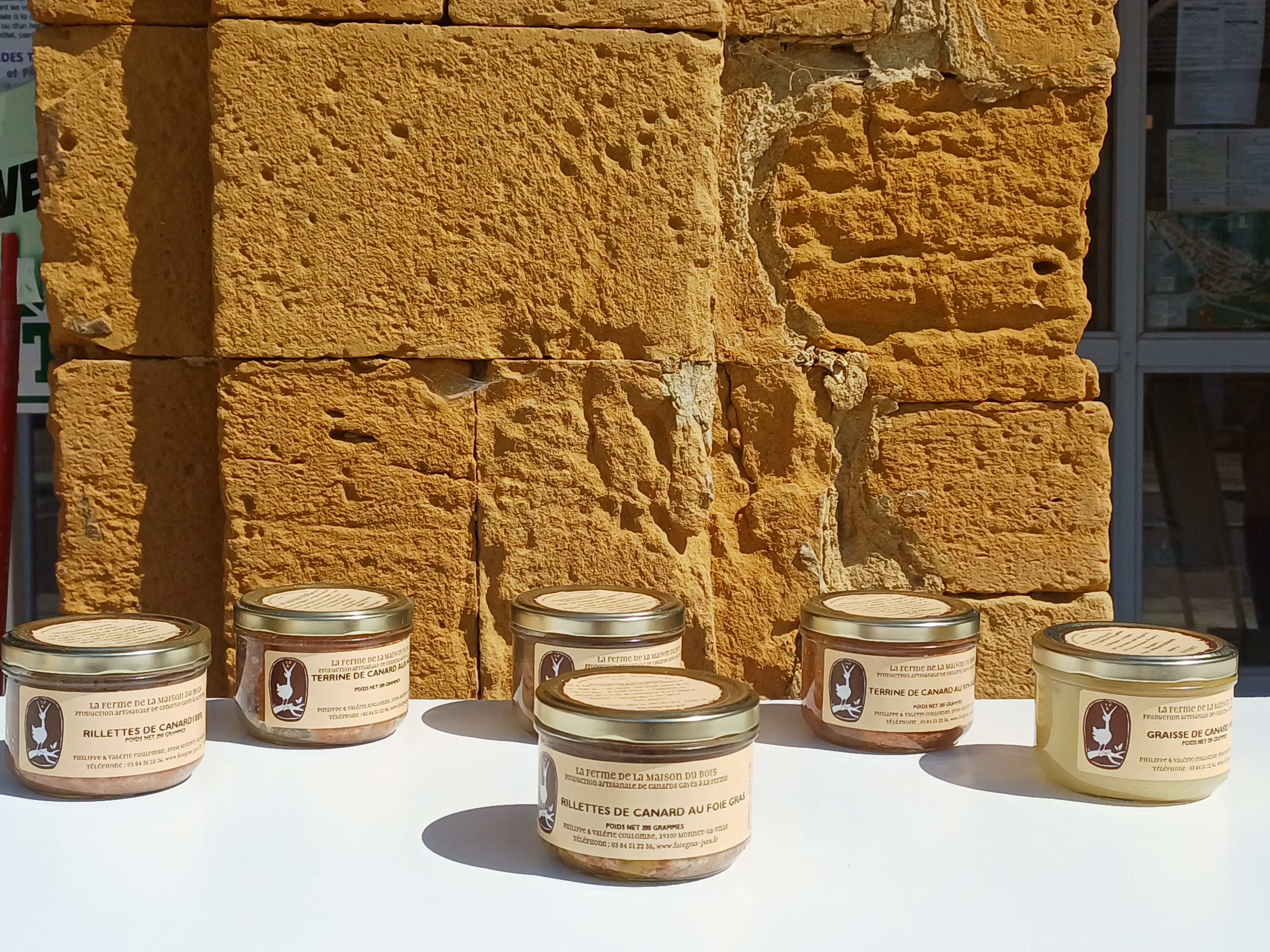 Rillettes de Canard au Foie Gras